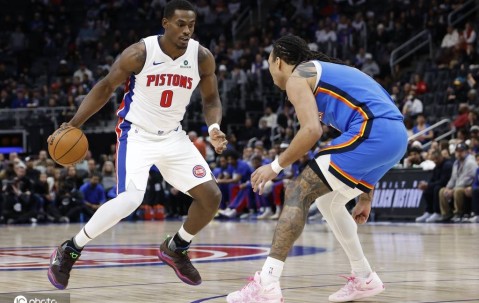 杜伦29+15杰林空砍30+11 坎宁安29+13活塞力克雷霆