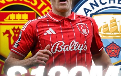 曼城或砸1.2亿世界杯前签安德森！曼联恐不得不放弃，专注于托纳利